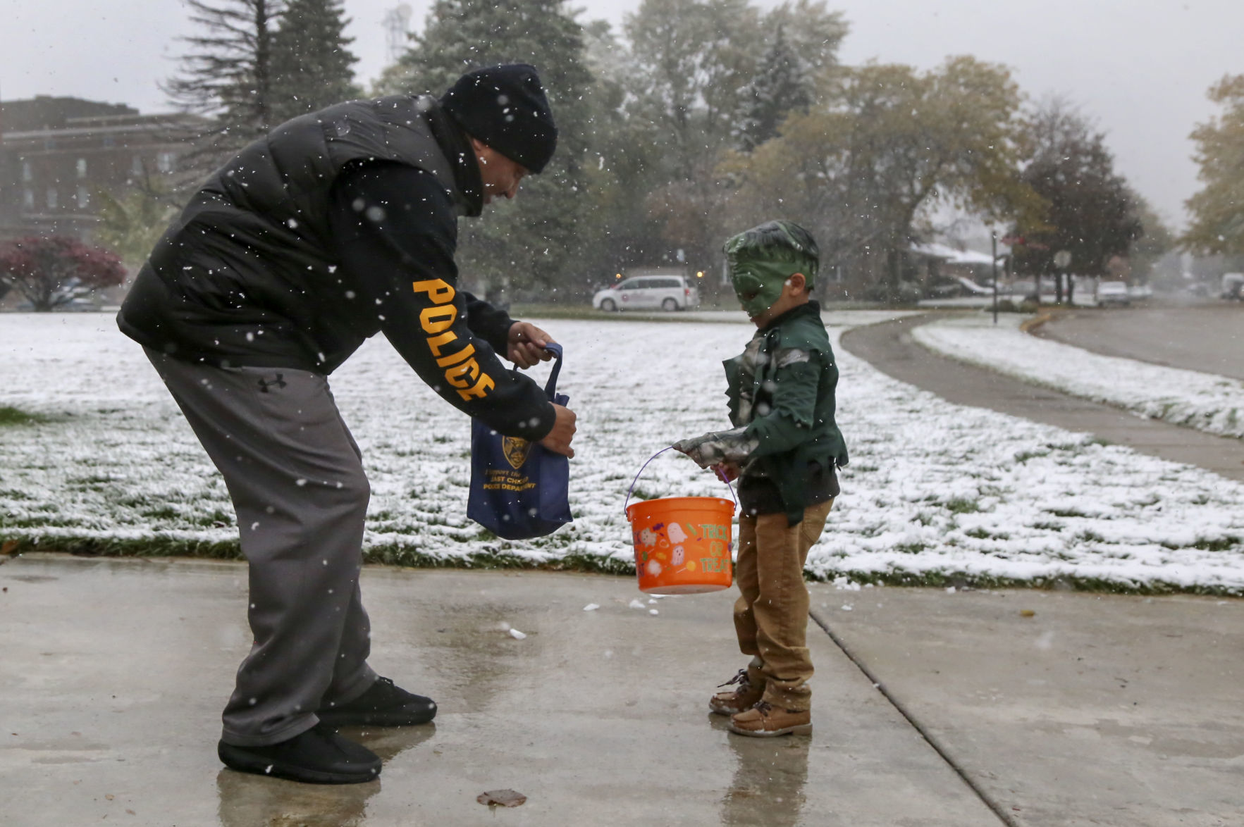 snow... in October